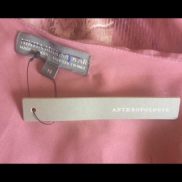 ANTHROPOLOGIE Nikita Mhaisalkar One Shoulder Dress - Picture 10 of 11